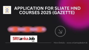 SLIATE Admissions 2025 Now Open – Apply for HND Programs in Sri Lanka!