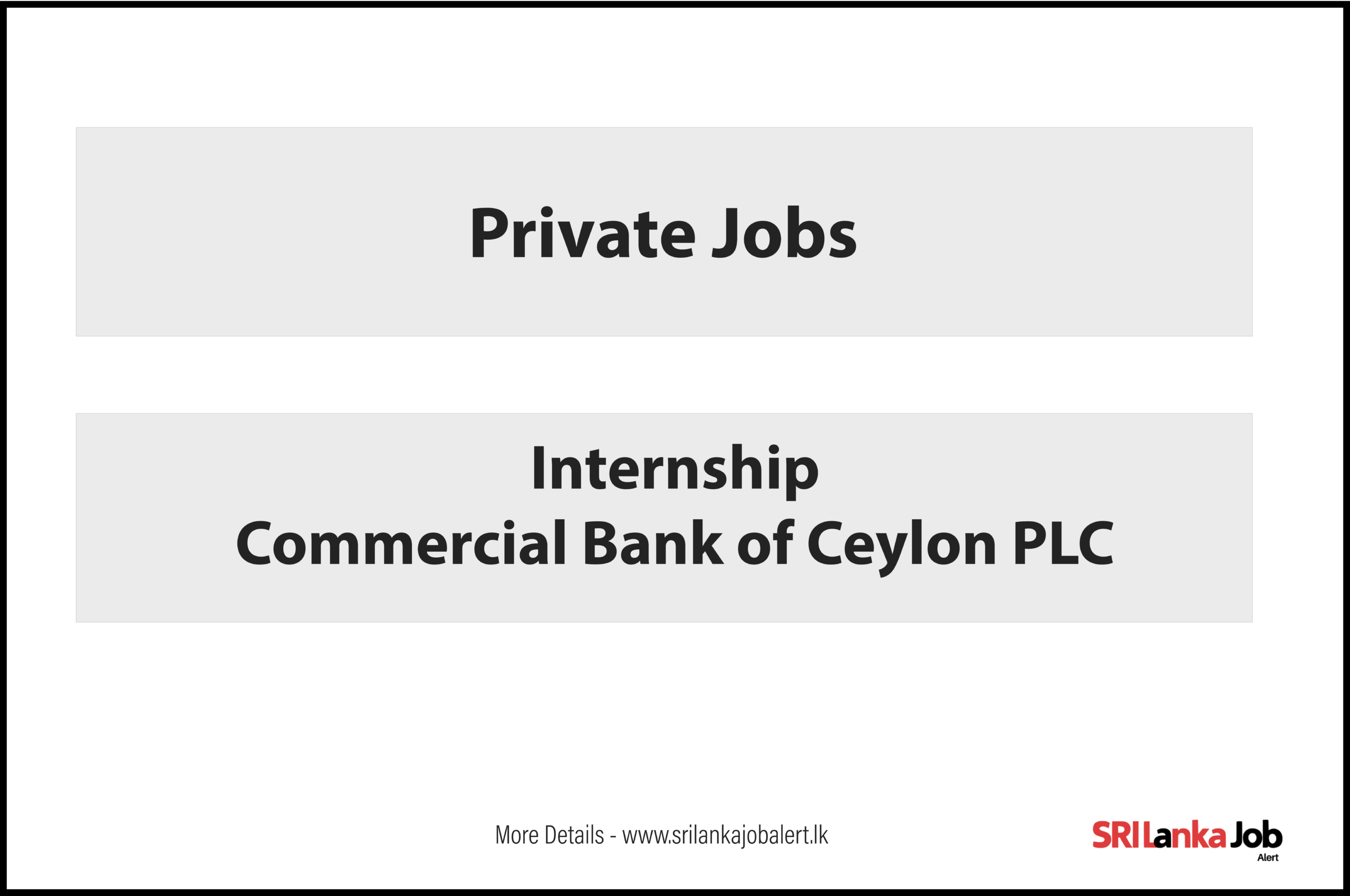 Commercial Bank – Internship Vacancies 2025 | Banking Jobs in Sri Lanka
